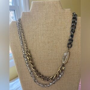 Kenneth Cole Chains‎ and Crystals Necklace